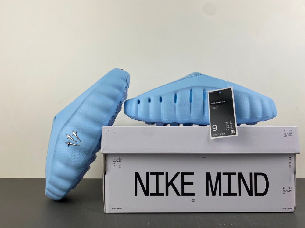 Slides, Blue Colorway, Slip On Design, Casual Gift for Shoe Lovers
