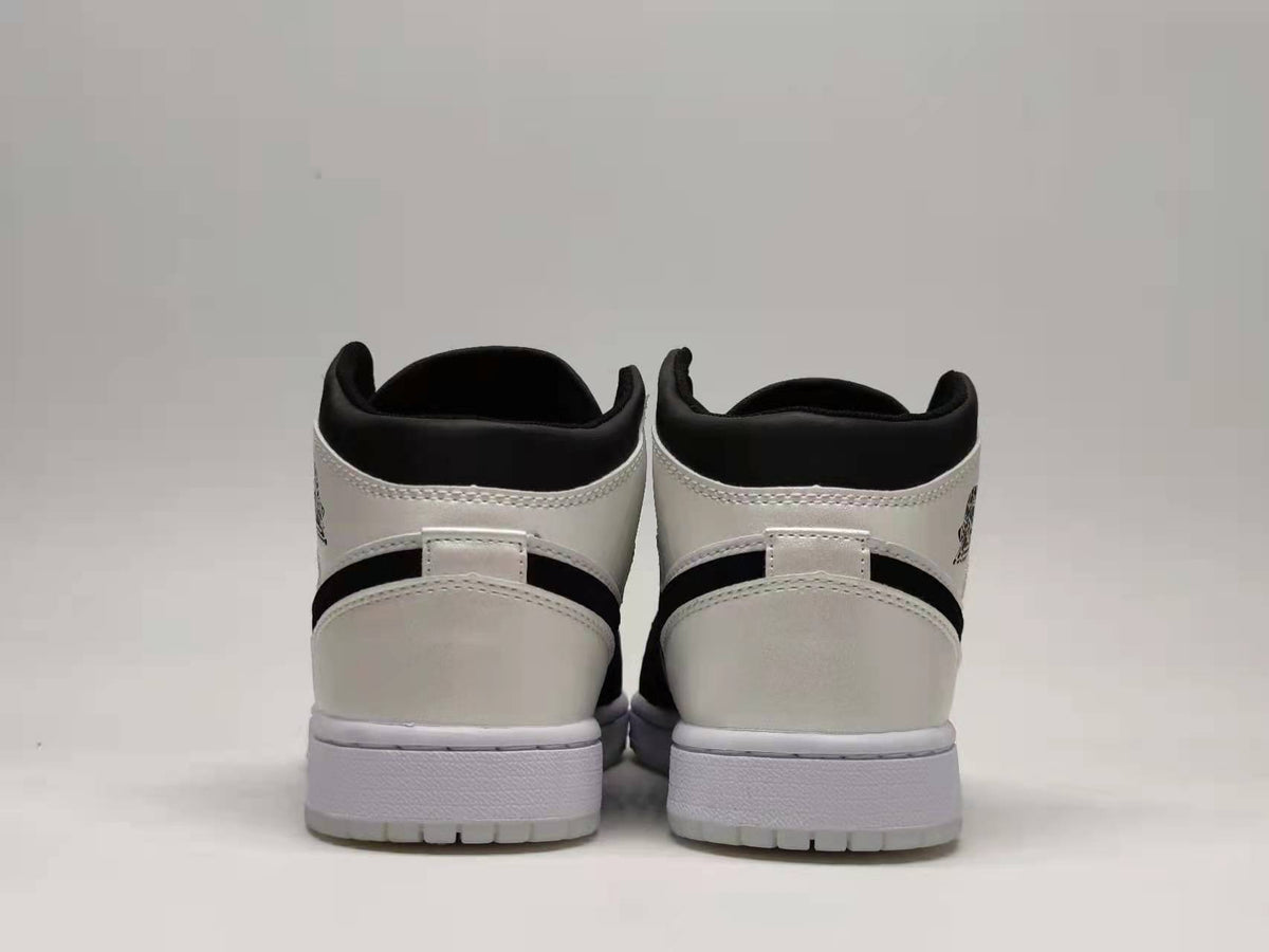 Sneakers, Black White Colorway, Lace Up Design, Casual Gift for Sneaker Fans