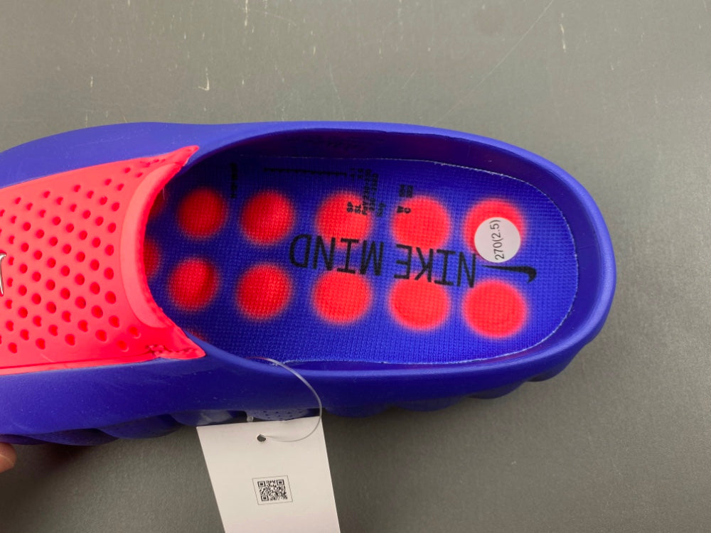 Slides, Royal Blue Red Colorway, Slip On Design, Casual Gift for Shoe Lovers