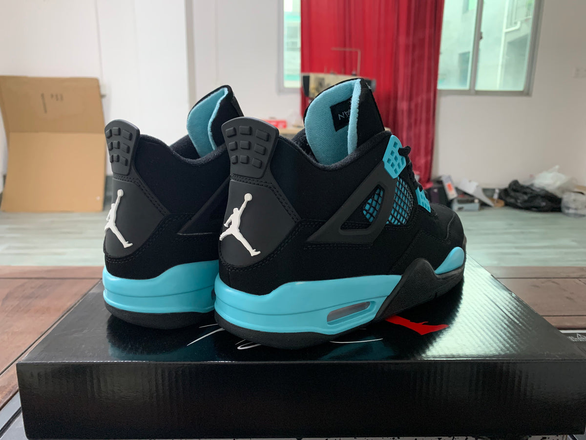 Sneakers, Black Teal Colorway, Lace Up Design, Casual Gift for Sneaker Fans