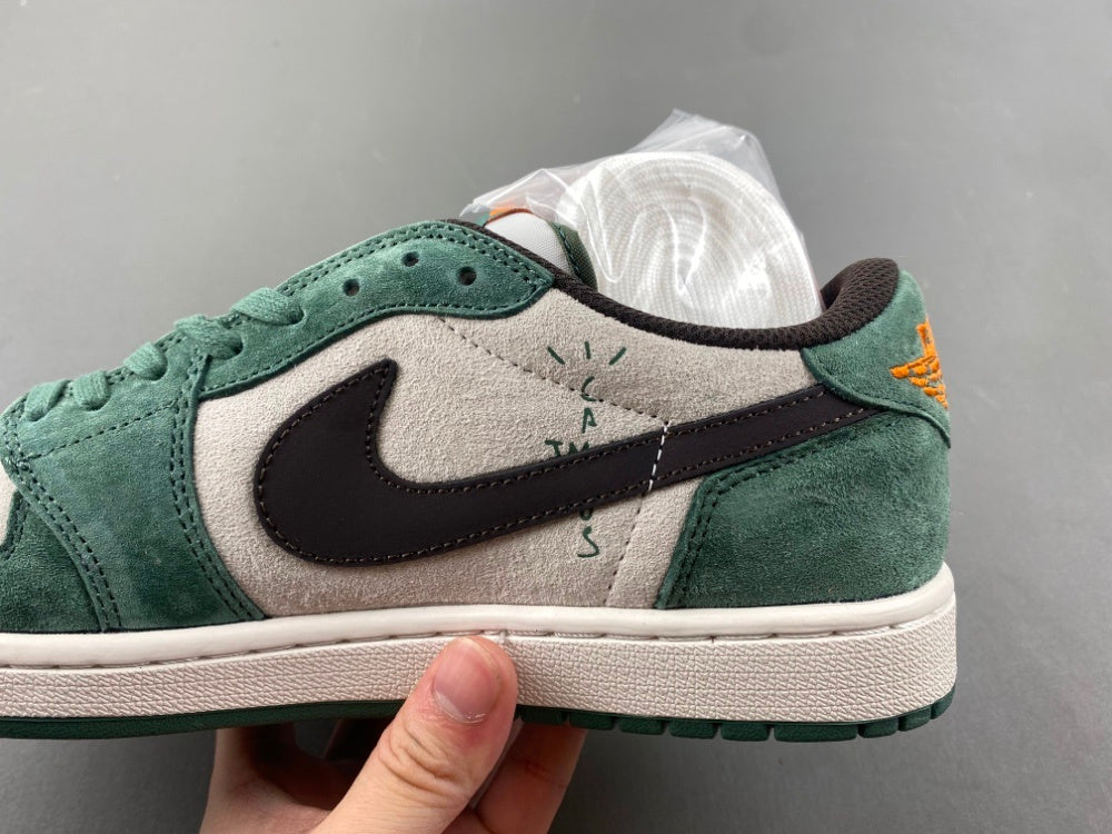 Low Top Sneakers, White Black Green Colorway, Reverse Hook Design, Lace Up Design, Casual Gift for Sneaker Fans