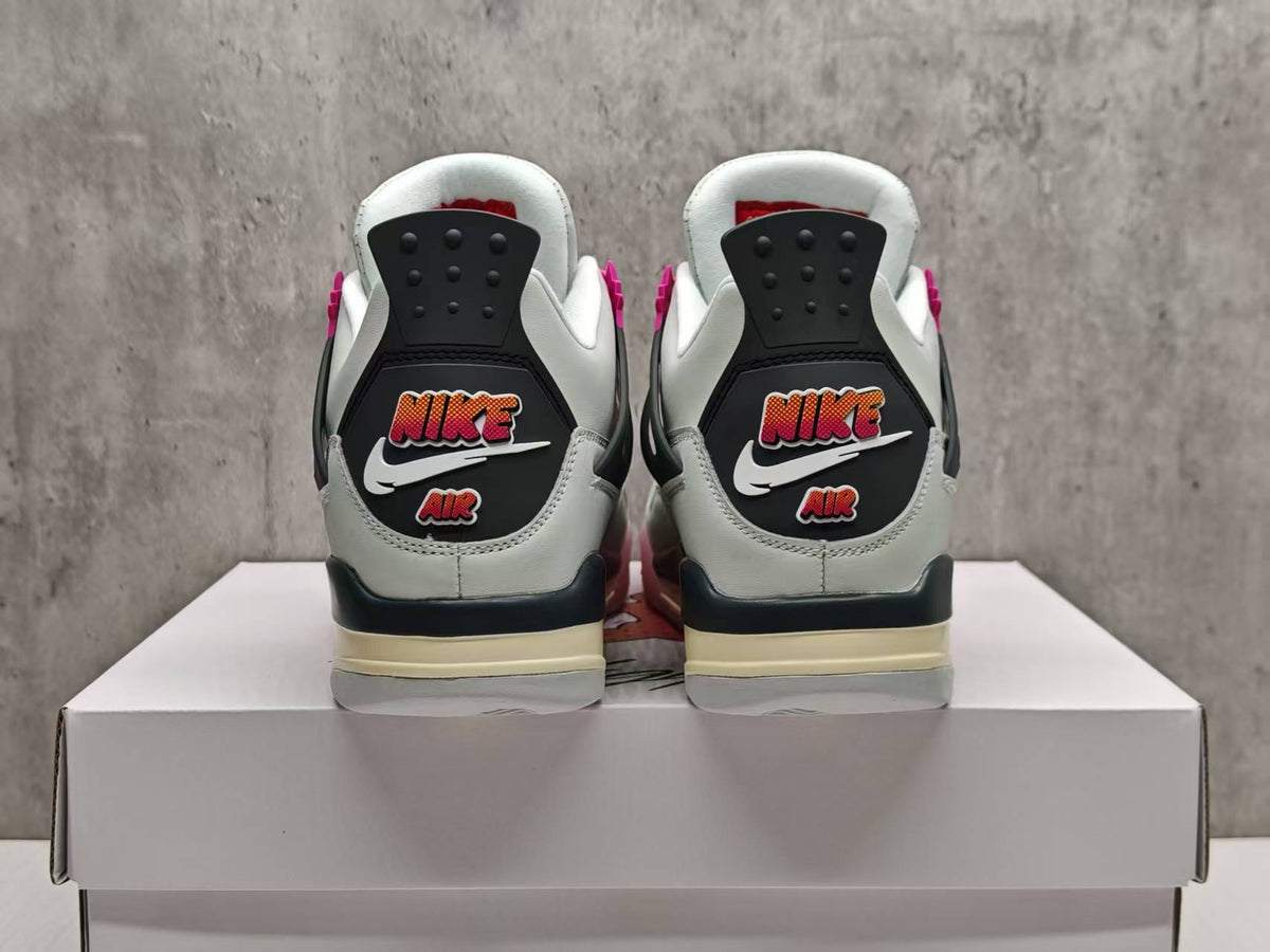 Mid Top Sneakers, Pink Colorway, Lace Up Design, Casual Gift for Sneaker Fans