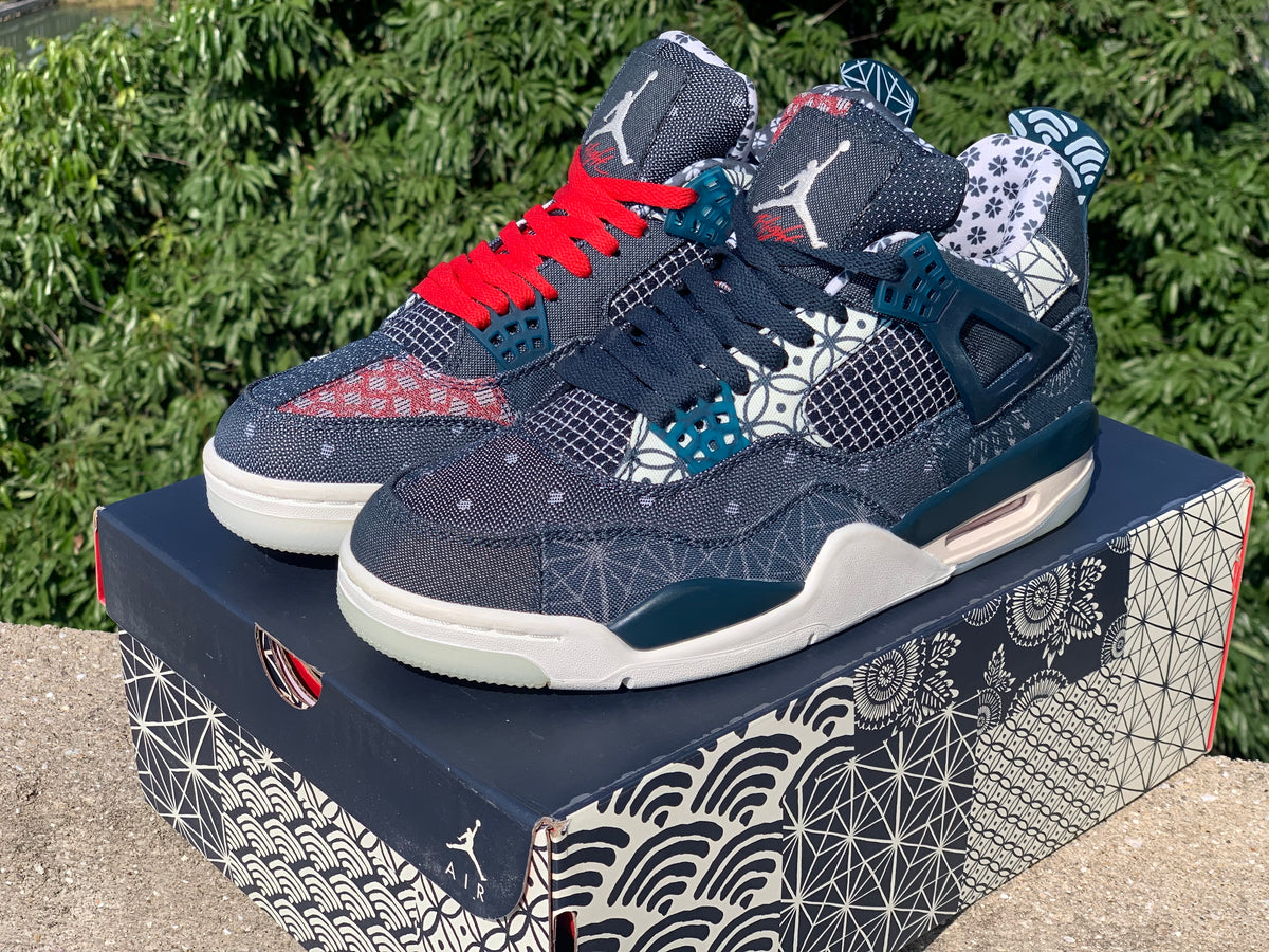 Sneakers, Navy White Colorway, Lace Up Design, Casual Gift for Sneaker Fans