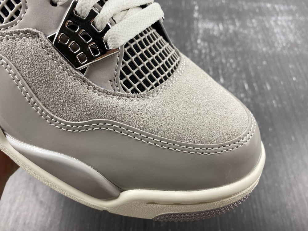 Low Top Sneakers, Silver Colorway, Metallic Finish, Lace Up Design, Casual Gift for Sneaker Fans