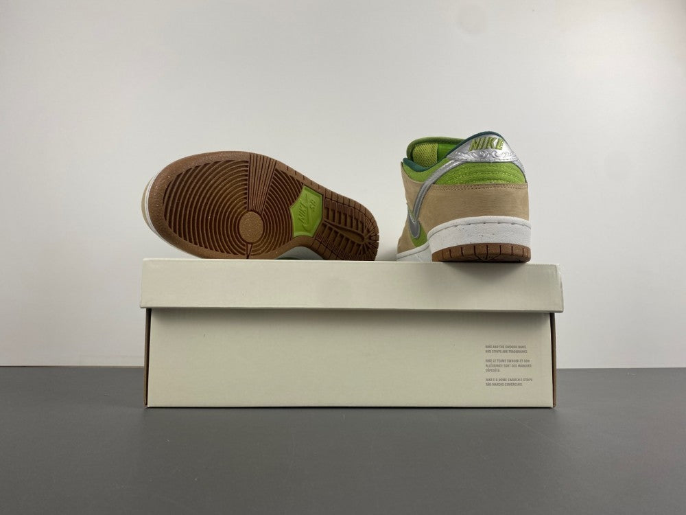 Low Top Sneakers, Green Colorway, Lace Up Design, Casual Gift for Sneaker Fans