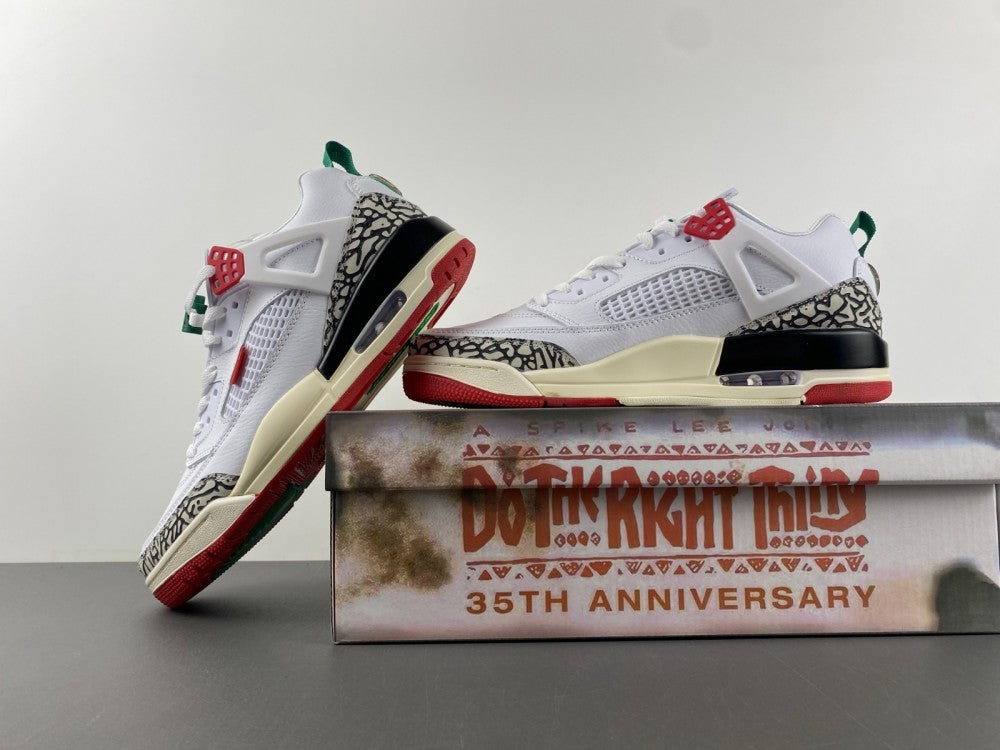 Low Top Sneakers, White Black Red Green Colorway, Lace Up Design, Casual Gift for Sneaker Fans
