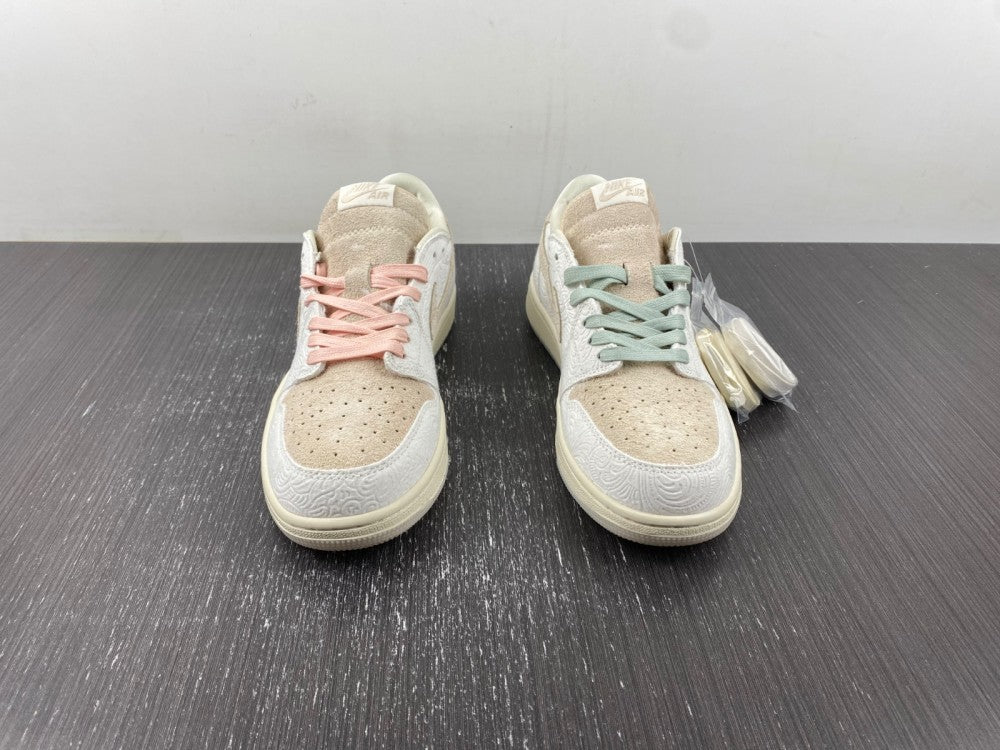 Low Top Sneakers, Beige Colorway, Lace Up Design, Casual Gift for Sneaker Fans