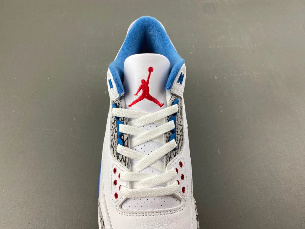 Retro Low Top Sneakers, Royal Blue White Colorway, Lace Up Design, Casual Gift for Sneaker Fans