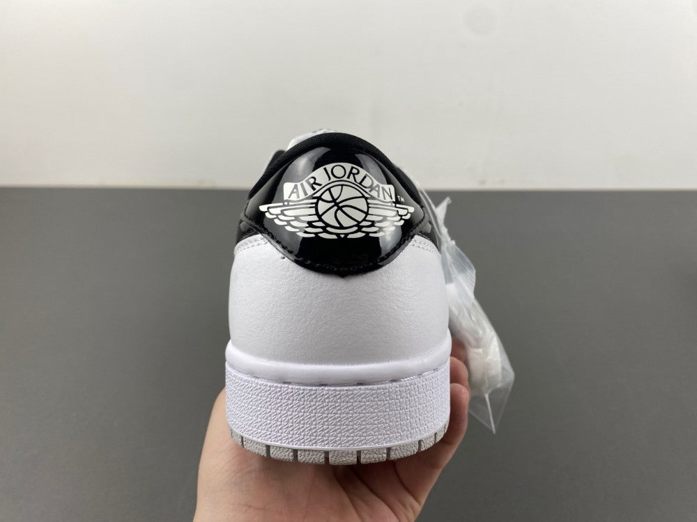 Low Top Sneakers, White Black Colorway, Lace Up Design, Casual Gift for Sneaker Fans