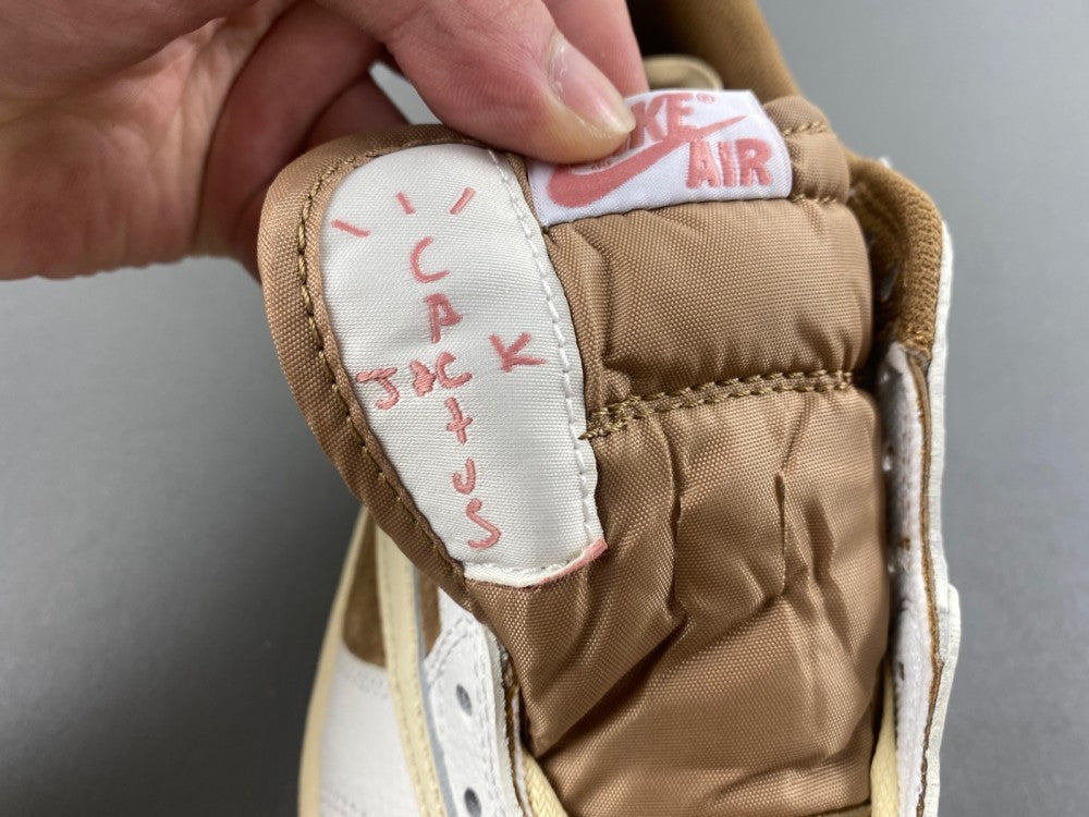 Low Top Sneakers, Khaki White Pink Colorway, Reverse Hook Design, Lace Up Design, Casual Gift for Sneaker Fans