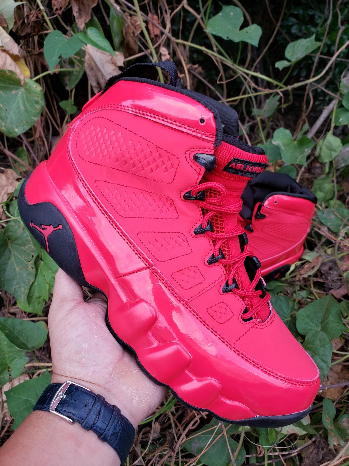 Sneakers, Red Colorway, Lace Up Design, Casual Gift for Sneaker Fans