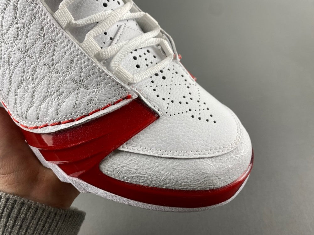 Low Top Sneakers, White Red Colorway, Lace Up Design, Casual Gift for Sneaker Fans