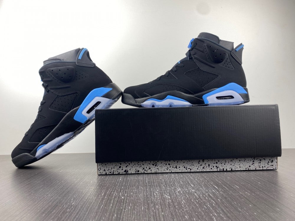 Retro Sneakers, Blue Black Colorway, Lace Up Design, Casual Gift for Sneaker Fans