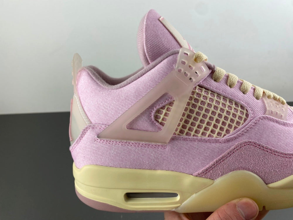 Retro Low Top Sneakers, Pink Colorway, Leather Footwear, Lace Up Design, Casual Gift for Sneaker Fans