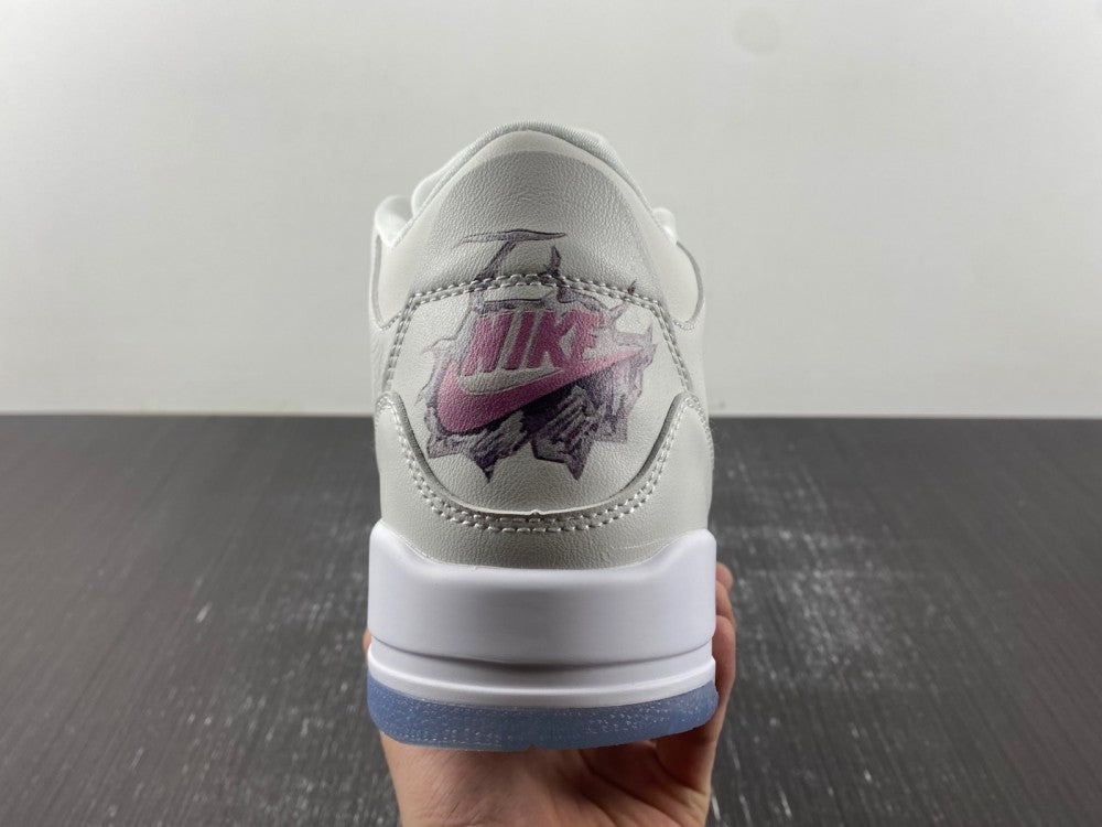 Low Top Sneakers, Off White Colorway, Lace Up Design, Casual Gift for Sneaker Fans