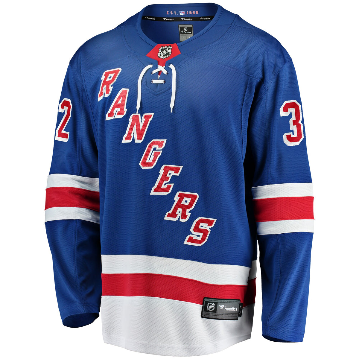 New York Rangers Jonathan Quick Fanatics Blue Home Breakaway Jersey