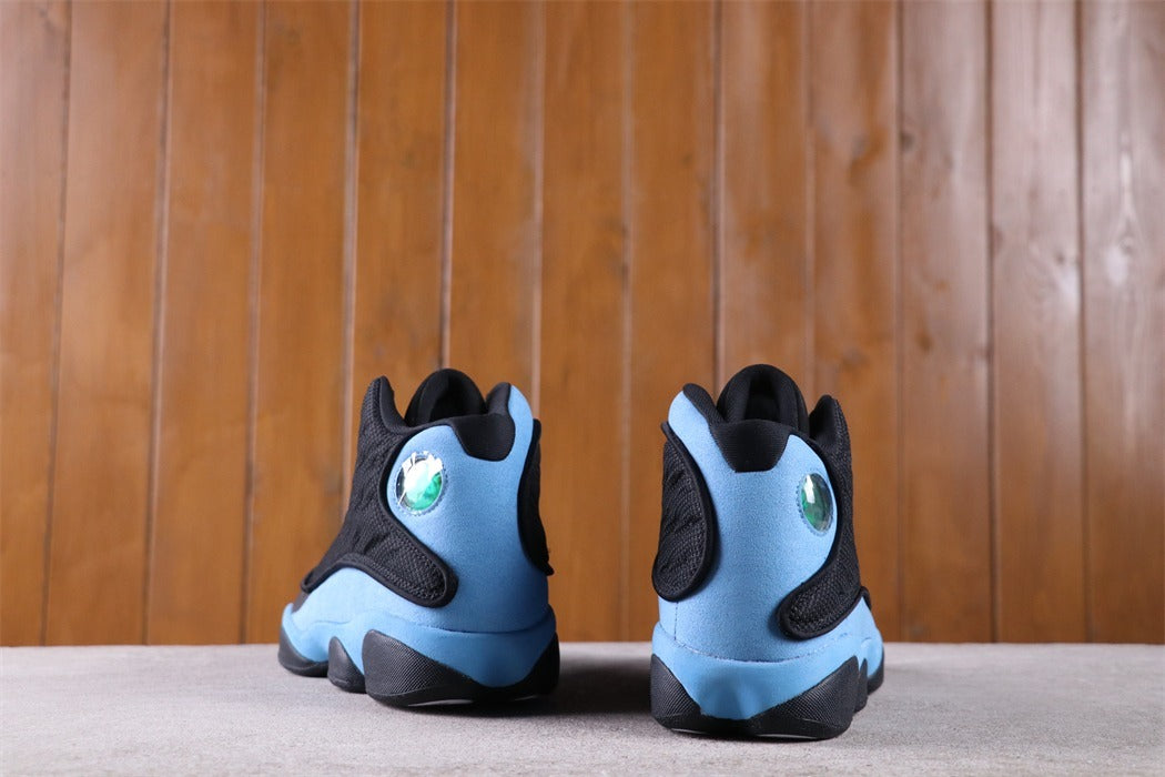 Sneakers, Black Blue Colorway, Lace Up Design, Casual Gift for Sneaker Fans