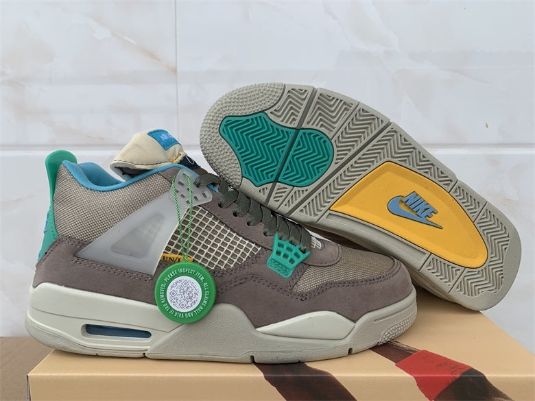 Sneakers, Khaki Colorway, Lace Up Design, Casual Gift for Sneaker Fans
