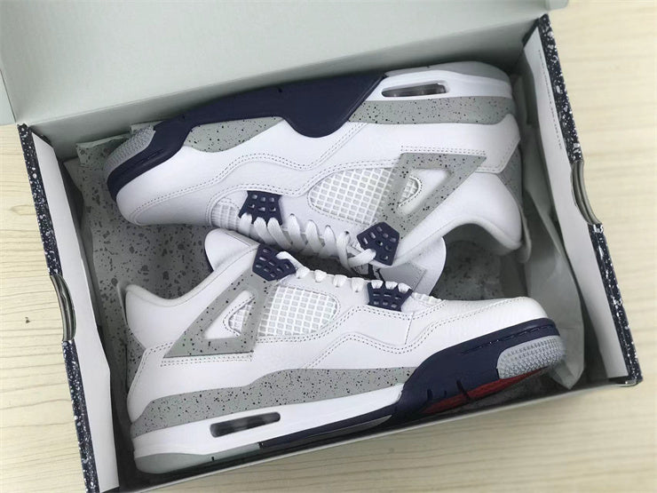 Sneakers, Navy Colorway, Lace Up Design, Casual Gift for Sneaker Fans