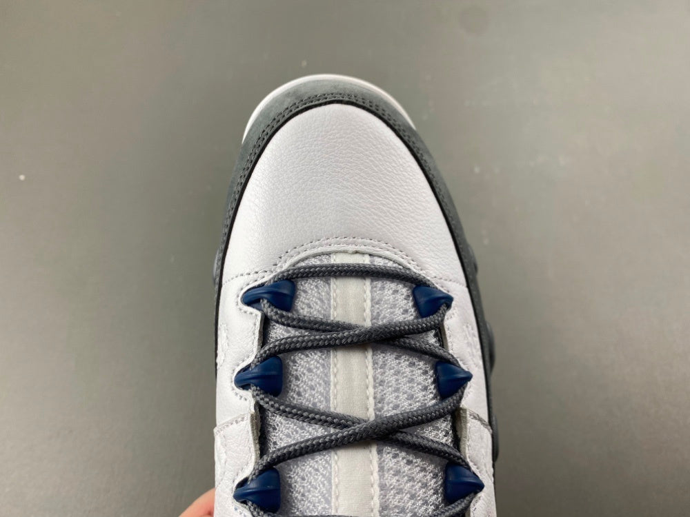 Low Top Sneakers, Blue White Gray Colorway, Lace Up Design, Casual Gift for Sneaker Fans