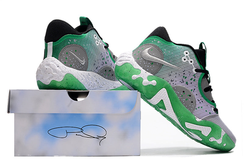 Low Top Sneakers, Gray Green Colorway, Lace Up Design, Casual Gift for Sneaker Fans