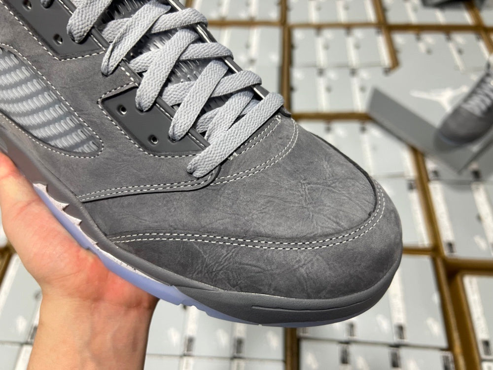 Sneakers, Gray Colorway, Casual Gift for Sneaker Fans