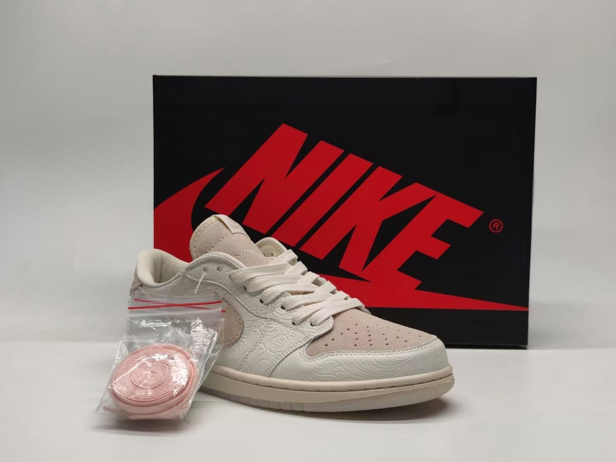 Low Top Sneakers, Beige Colorway, Lace Up Design, Casual Gift for Sneaker Fans