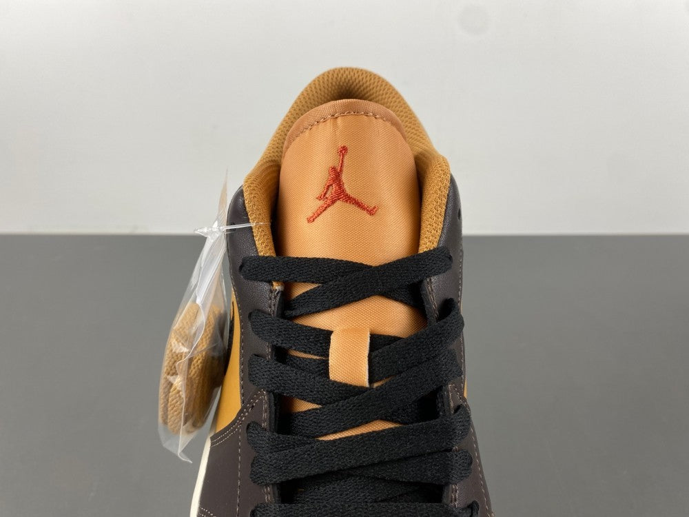Low Top Sneakers, Black Brown Colorway, Lace Up Design, Casual Gift for Sneaker Fans