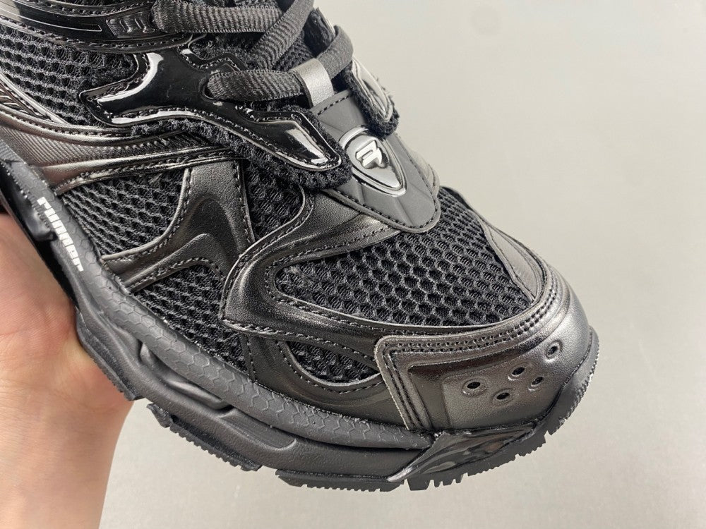 Low Top Sneakers, Black Colorway, Lace Up Design, Casual Gift for Sneaker Fans