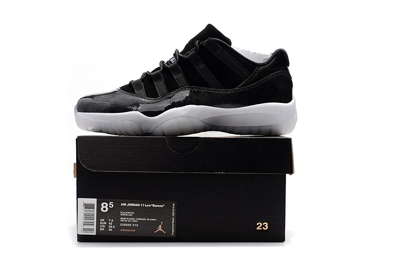 Retro Low Top Sneakers, Black White Colorway, Lace Up Design, Casual Gift for Sneaker Fans