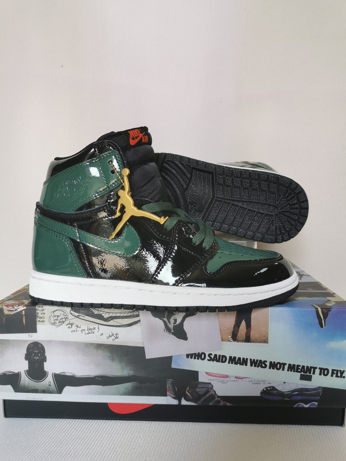 Sneakers, Black Green Colorway, Lace Up Design, Casual Gift for Sneaker Fans