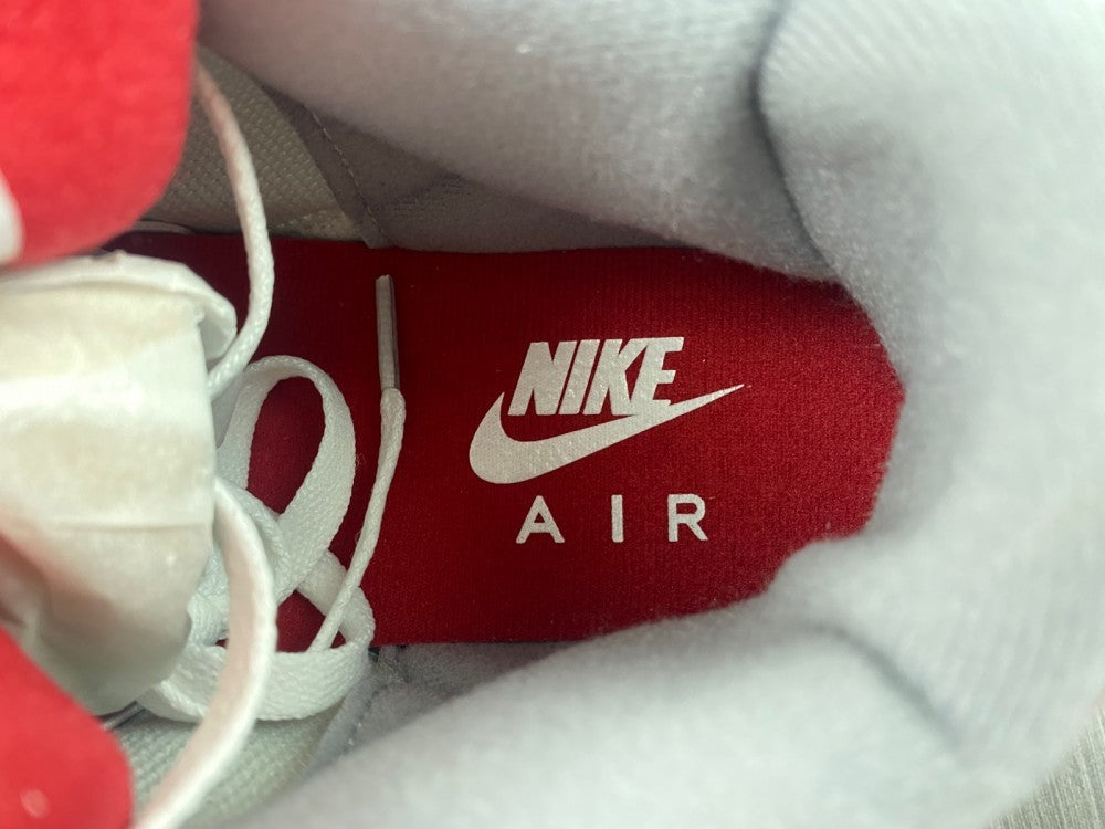 Sneakers, White Red Gray Colorway, Lace Up Design, Casual Gift for Sneaker Fans