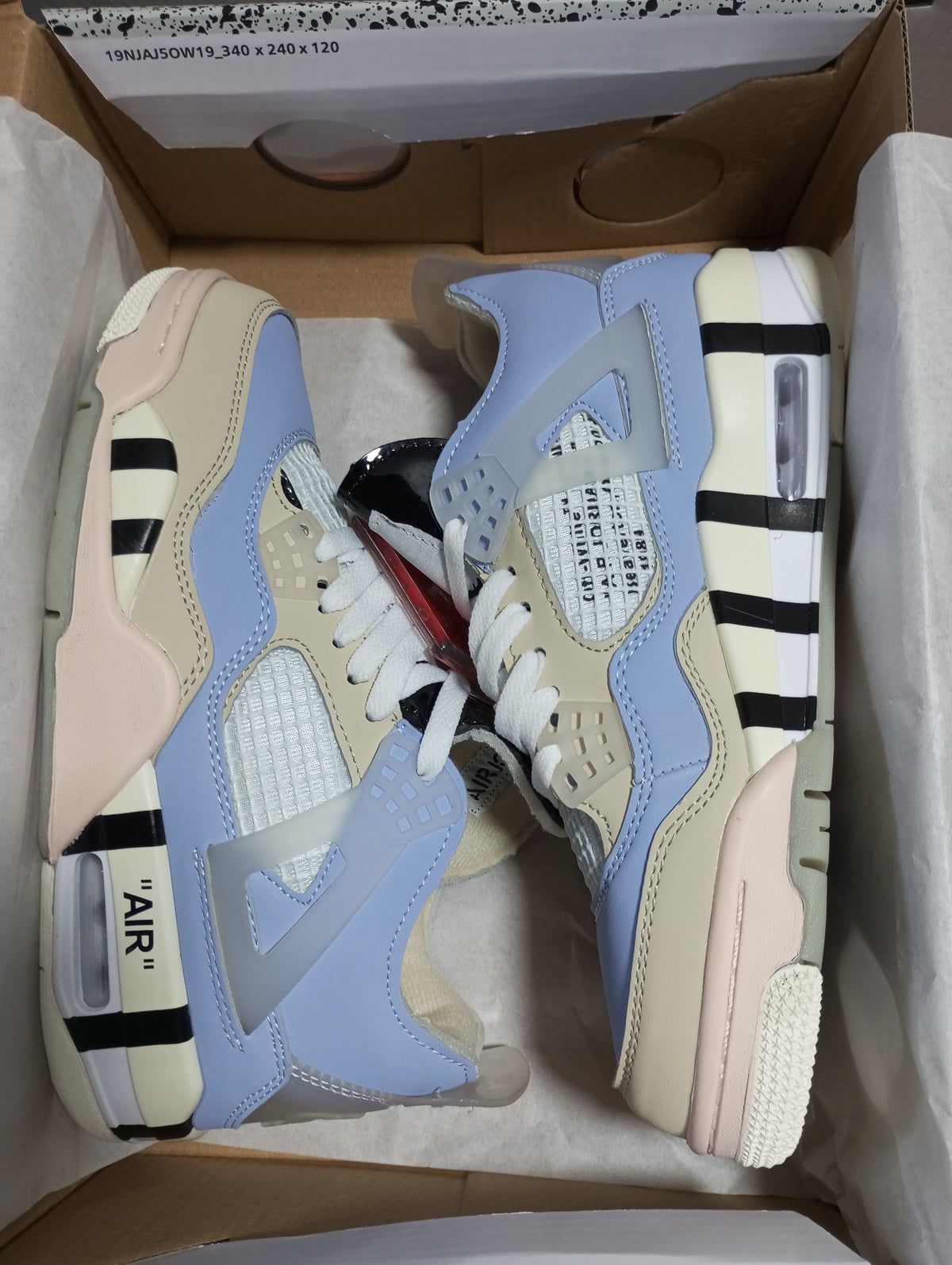 Low Top Sneakers, Gray Yellow Pink Colorway, Lace Up Design, Casual Gift for Sneaker Fans