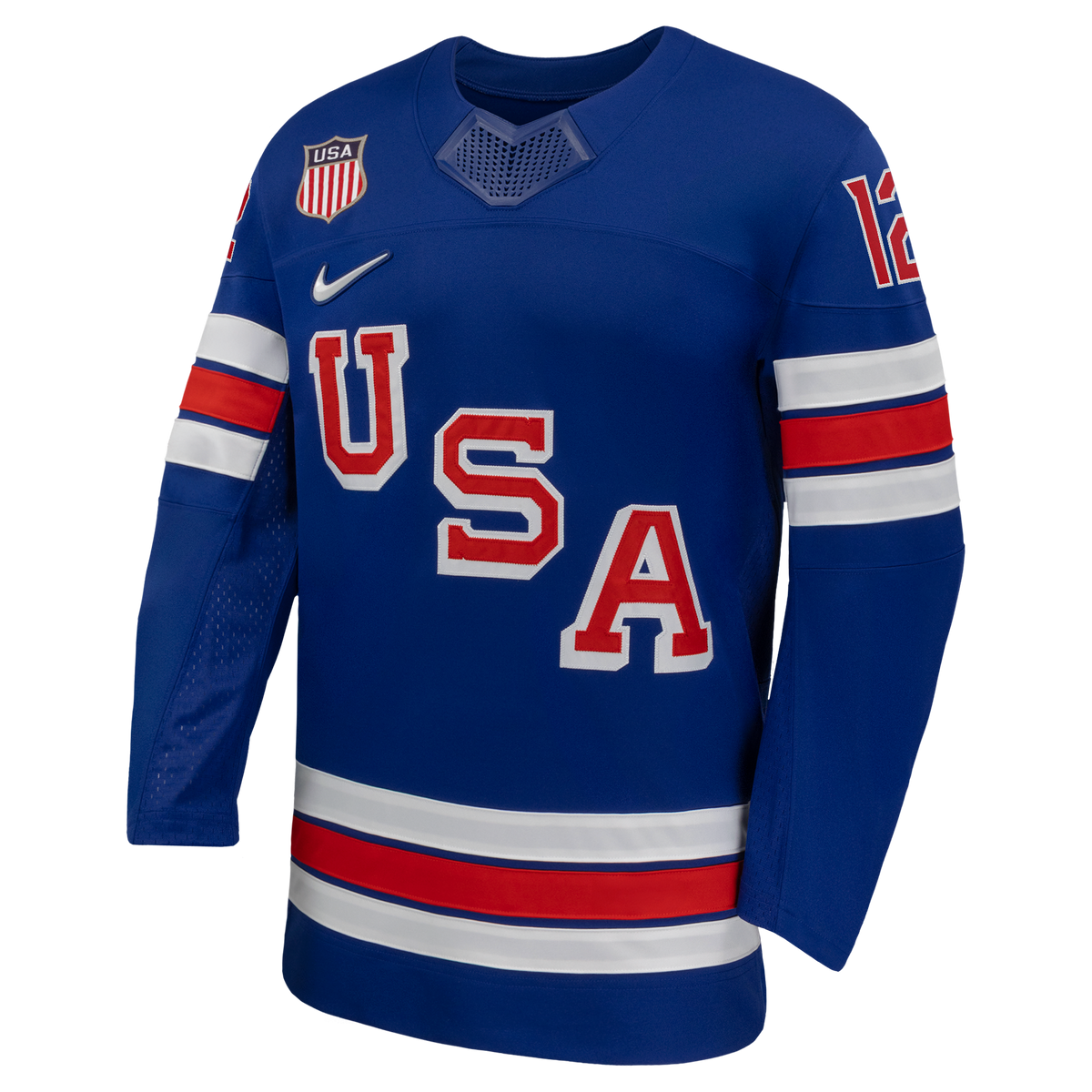 US Hockey Matthew Boldy Royal 2026 Home Replica Jersey