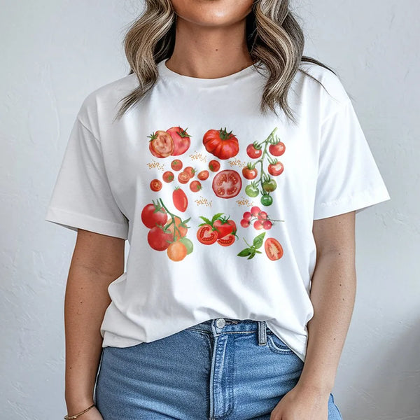Tomato Sweatshirt | Vintage Botanical Illustration | Soft Cotton Blend | Cottagecore Gardener Gift for Her