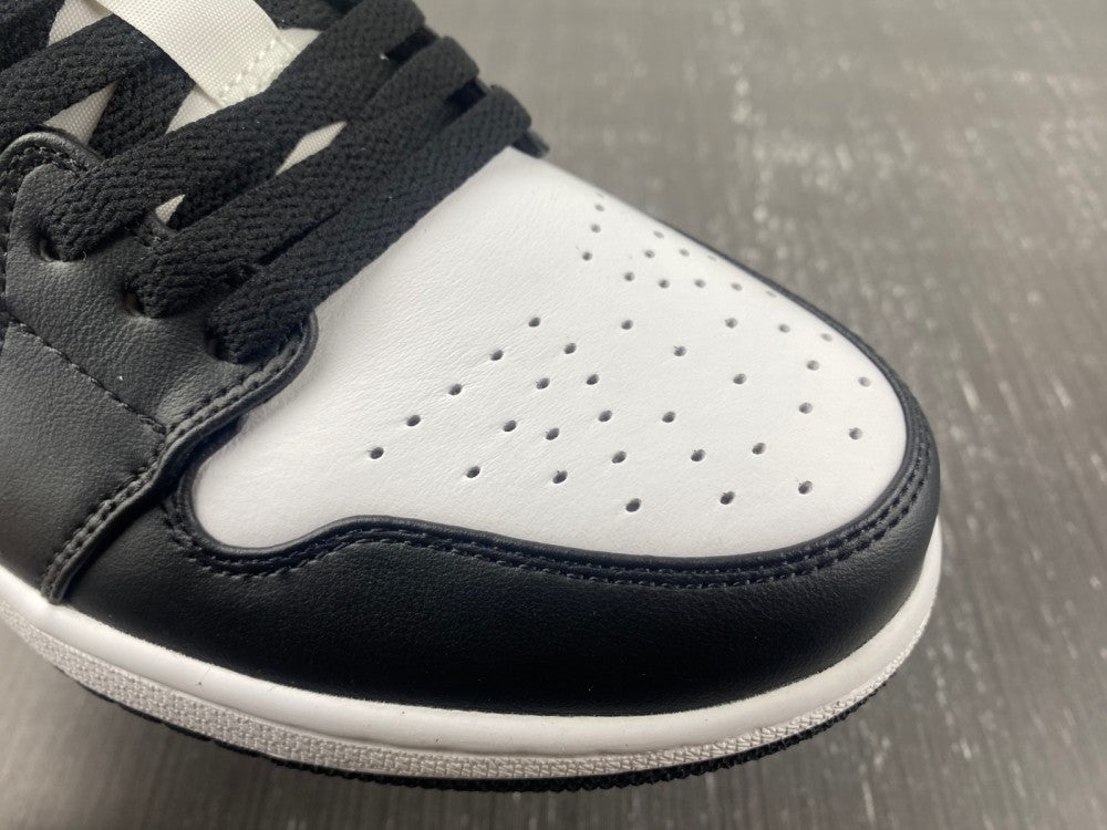 Low Top Sneakers, White Black Colorway, Lace Up Design, Casual Gift for Sneaker Fans