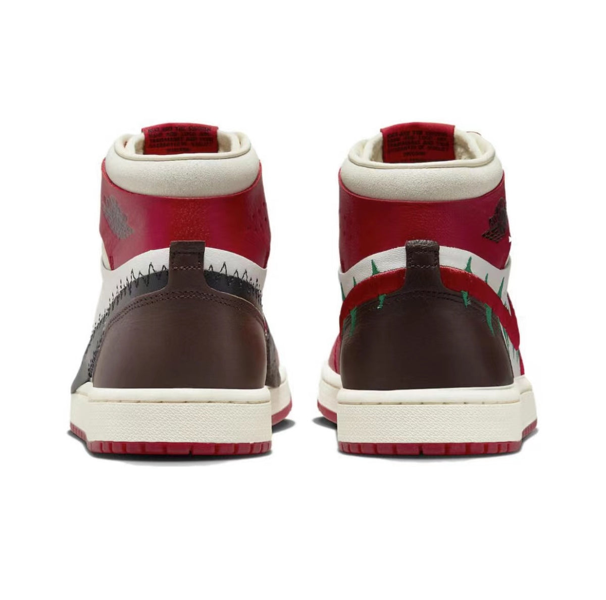 Basketball Shoes, White Black Red Colorway, Retro, High Top, Lace Up Design, Casual Gift for Shoe Lovers