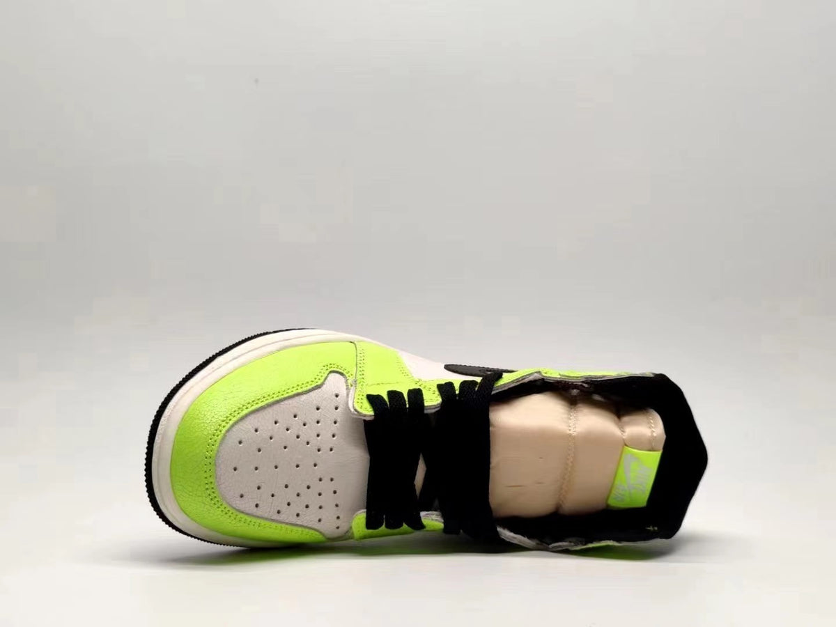 Sneakers, Neon Green Colorway, Lace Up Design, Casual Gift for Sneaker Fans