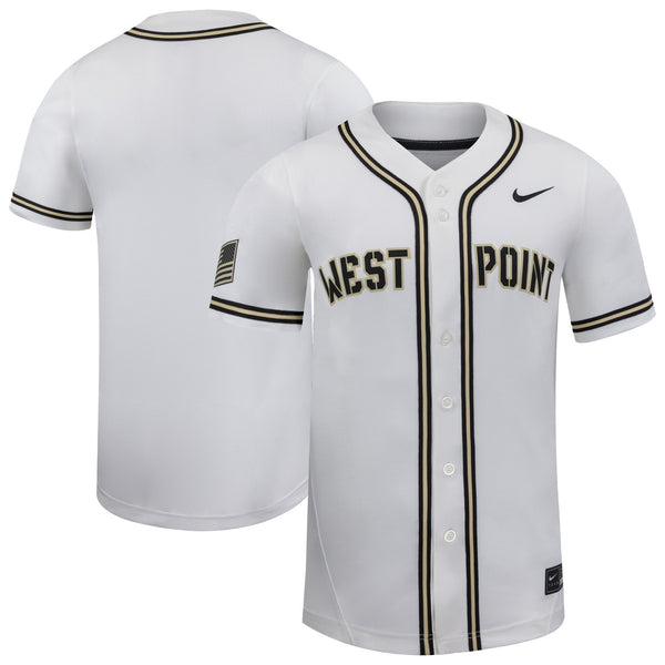 White Army Black Knights Replica Baseball Jersey