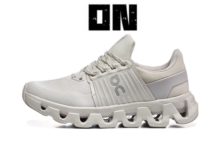 Low Top Sneakers, White Colorway, Lace Up Design, Casual Gift for Sneaker Fans