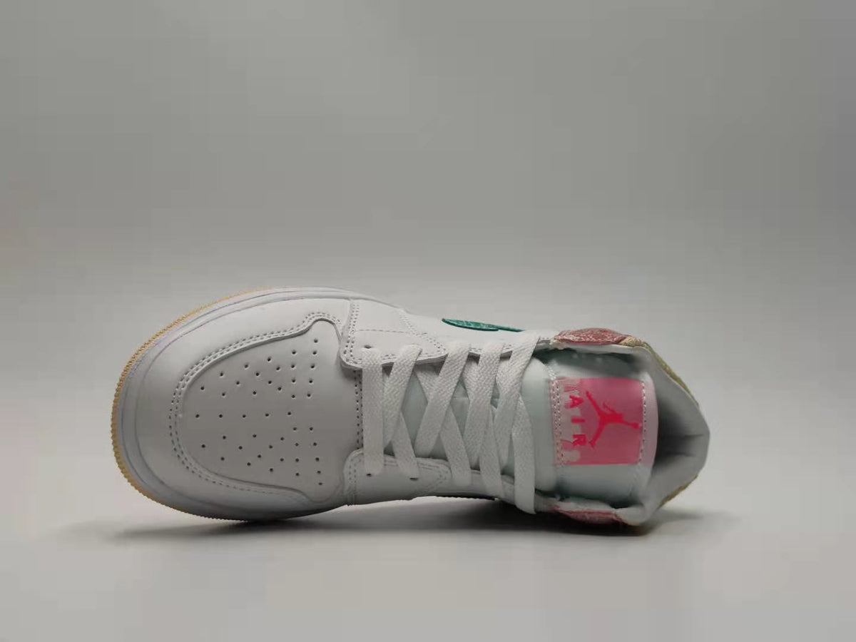 Sneakers, White Pastel Colorway, Lace Up Design, Casual Gift for Sneaker Fans