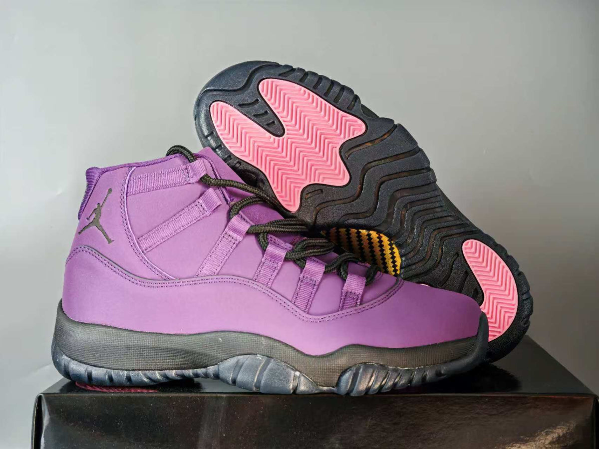 High Top Sneakers, Pink Gray Colorway, Lace Up Design, Casual Gift for Sneaker Fans
