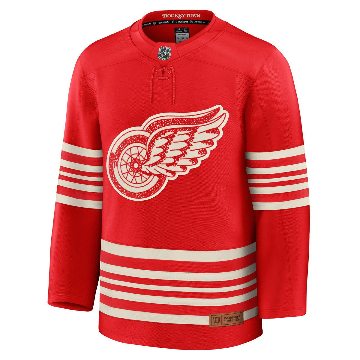 Detroit Red Wings Fanatics Red Centennial Premium Jersey