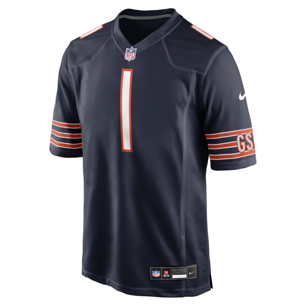 Chicago Bears Jaylon Johnson Navy Game Jersey
