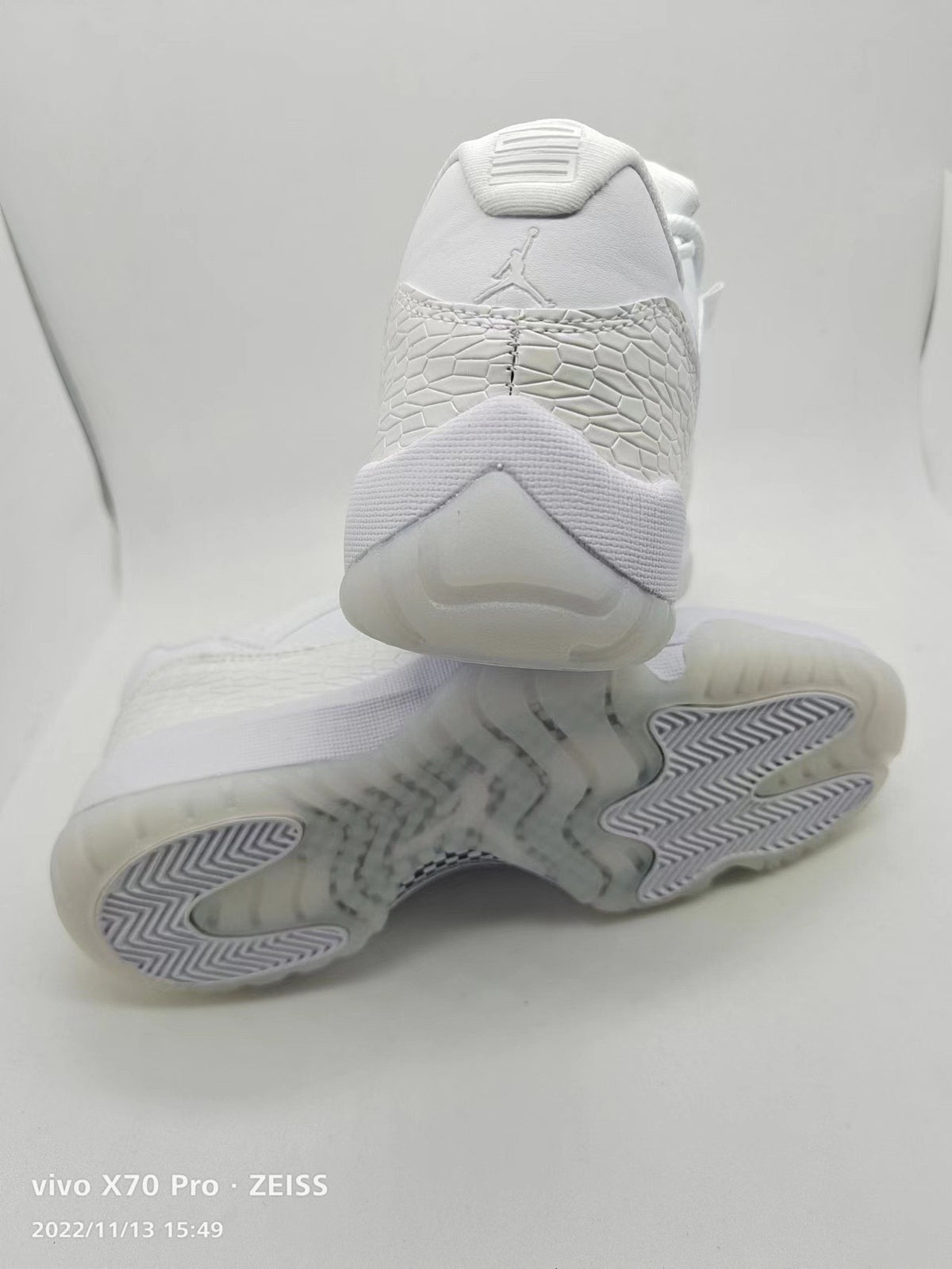 Low Top Sneakers, White Colorway, Cracked Pattern, Lace Up Design, Casual Gift for Sneaker Fans