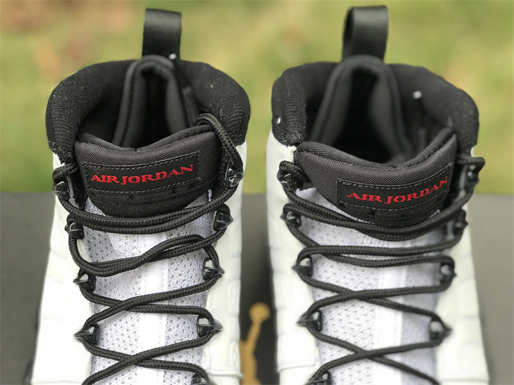 Sneakers, White Black Red Colorway, Lace Up Design, Casual Gift for Sneaker Fans