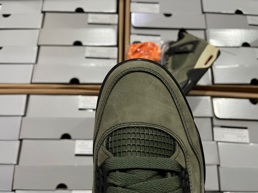 Retro Low Top Sneakers, Olive Green Colorway, Lace Up Design, Casual Gift for Sneaker Fans