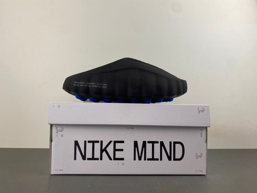 Slides, Blue Black Colorway, Slip On Design, Casual Gift for Shoe Lovers