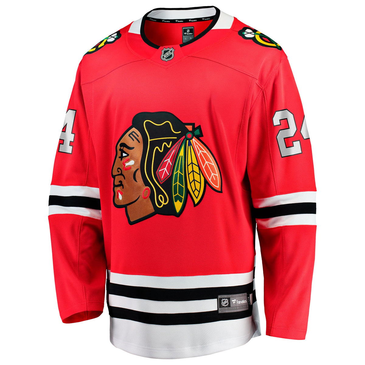 Chicago Blackhawks Sam Lafferty Fanatics Red Home Breakaway Jersey