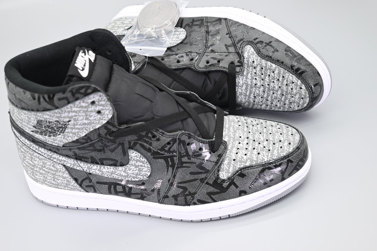 Sneakers, Black Gray Colorway, Lace Up Design, Casual Gift for Sneaker Fans
